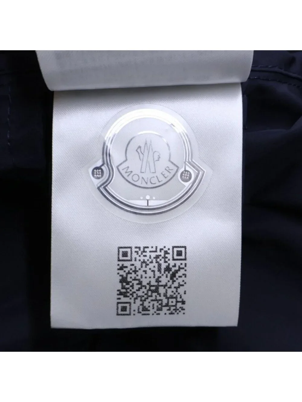Moncler Nylon Hoodie Navy
